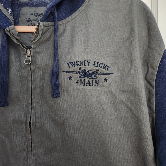 Disney Twenty Eight and Maine Blue and Gray Hoodie - Picture 2 of 6
